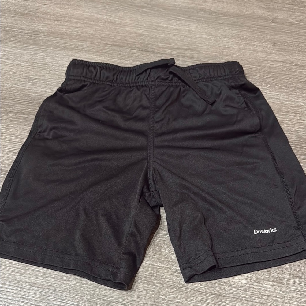 Athletic Works Black Knee-Length Shorts